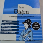 Bigen Hair Dye Powder DARK BROWN*(C) 12\'s