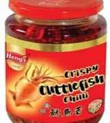 Heng\'s Crispy Cuttlefish Chilli-340g x 12  $6.60 Product: Malaysia